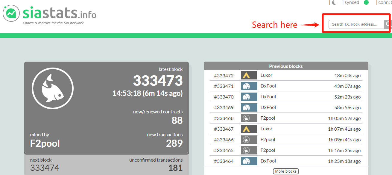 DxPool documentation screenshot